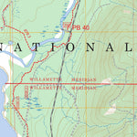 Wynoochee Lake, WA FSTopo Preview 2