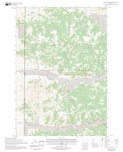 Yager Butte, MT FSTopo Preview 1