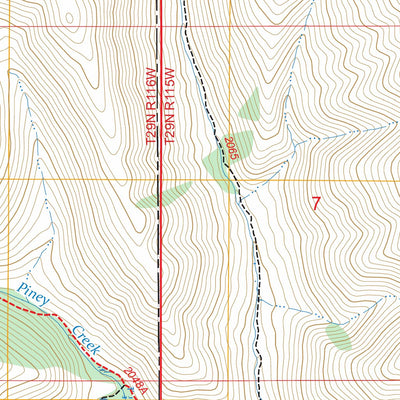 Wyoming Peak, WY FSTopo Preview 3