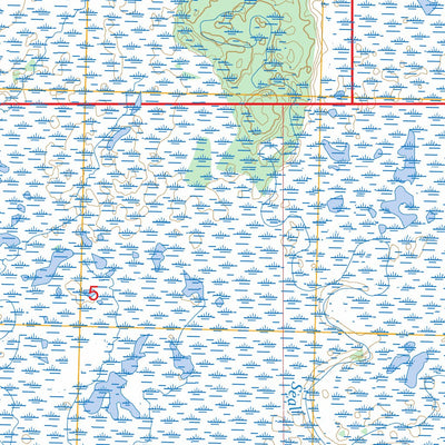 Yakutat B-4 NW, AK FSTopo Preview 2