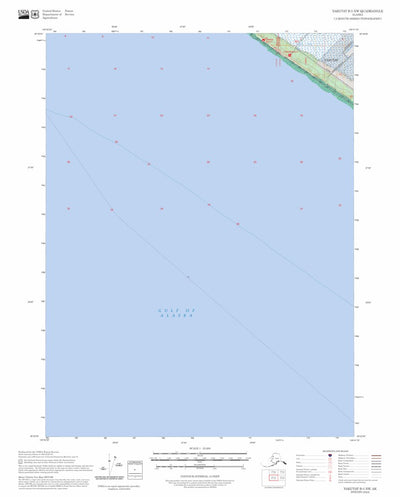 Yakutat B-5 NW, AK FSTopo Preview 1