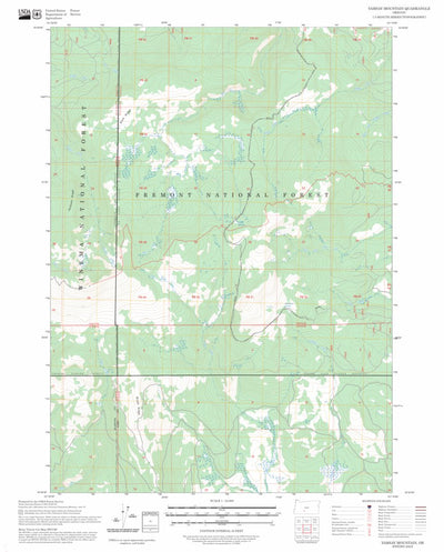 Yamsay Mountain, OR FSTopo Preview 1