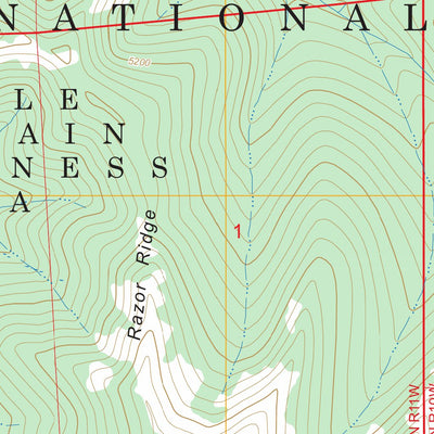 Yellow Dog Peak, CA FSTopo Preview 2