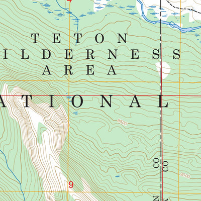 Yellowstone Point, WY FSTopo Preview 2