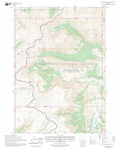 Younts Peak, WY FSTopo Preview 1
