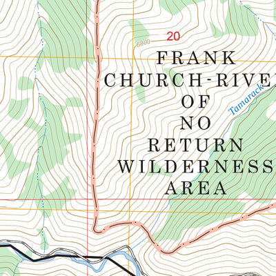 Yellow Pine, ID FSTopo Preview 3