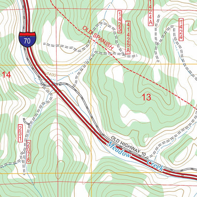 Yogo Creek, UT FSTopo Preview 3
