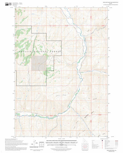 Ziegler Basin, ID FSTopo Preview 1