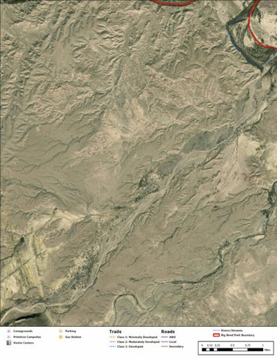Big Bend National Park Recreation Map Sub Unit 12 Preview 1