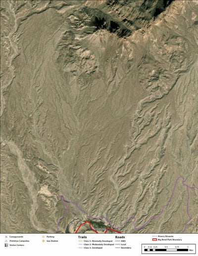 Big Bend National Park Recreation Map Sub Unit 27 Preview 1