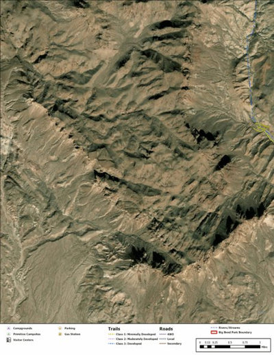 Big Bend National Park Recreation Map Sub Unit 37 Preview 1
