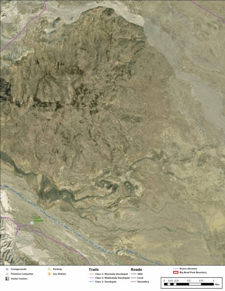 Big Bend National Park Recreation Map Sub Unit 41 Preview 1