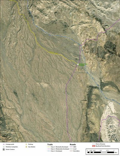Big Bend National Park Recreation Map Sub Unit 42 Preview 1