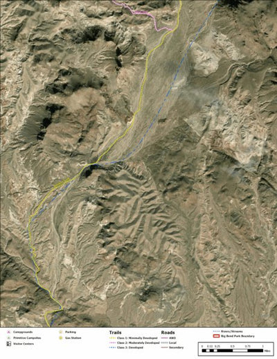 Big Bend National Park Recreation Map Sub Unit 35 Preview 1