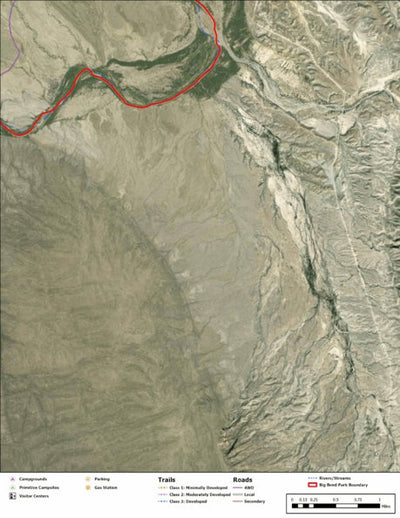 Big Bend National Park Recreation Map Sub Unit 33 Preview 1