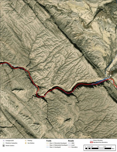 Big Bend National Park Recreation Map Sub Unit 48 Preview 1