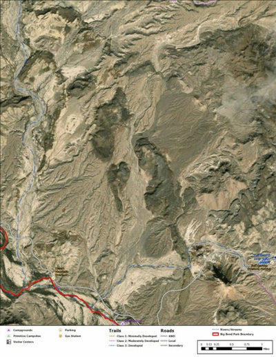 Big Bend National Park Recreation Map Sub Unit 49 Preview 1