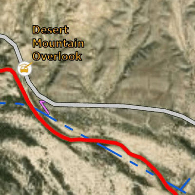 Big Bend National Park Recreation Map Sub Unit 49 Preview 3