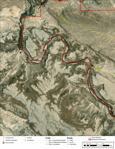 Big Bend National Park Recreation Map Sub Unit 62 Preview 1