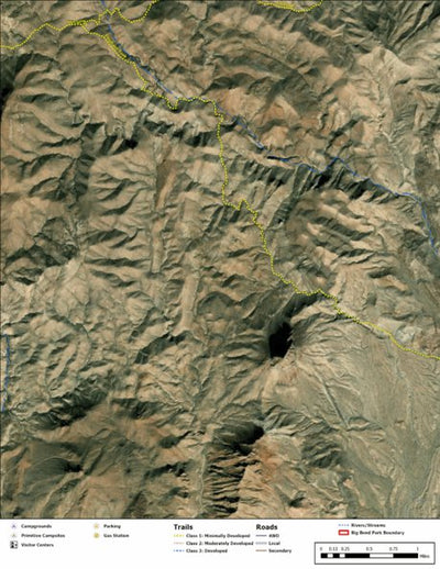 Big Bend National Park Recreation Map Sub Unit 52 Preview 1