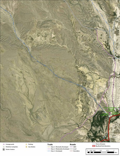 Big Bend National Park Recreation Map Sub Unit 56 Preview 1