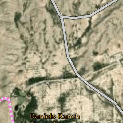 Big Bend National Park Recreation Map Sub Unit 70 Preview 3