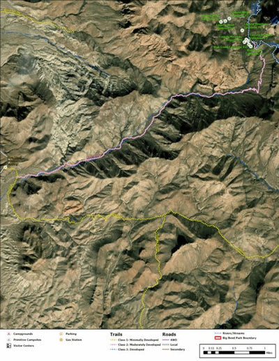 Big Bend National Park Recreation Map Sub Unit 67 Preview 1