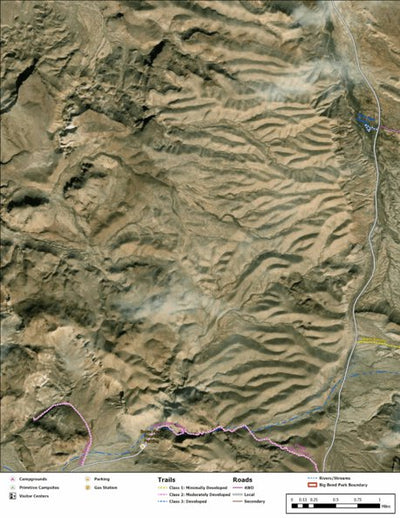 Big Bend National Park Recreation Map Sub Unit 80 Preview 1