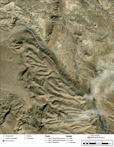 Big Bend National Park Recreation Map Sub Unit 92 Preview 1
