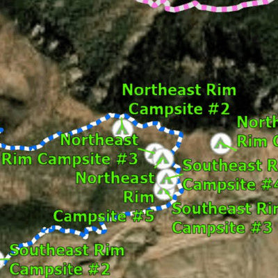 Big Bend National Park Recreation Map Sub Unit 73 Preview 3