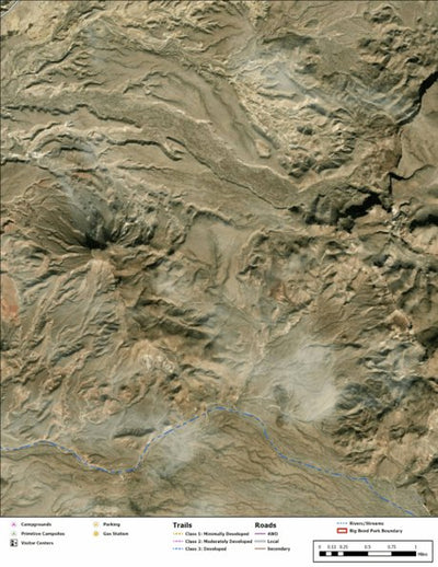 Big Bend National Park Recreation Map Sub Unit 78 Preview 1