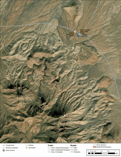 Big Bend National Park Recreation Map Sub Unit 106 Preview 1