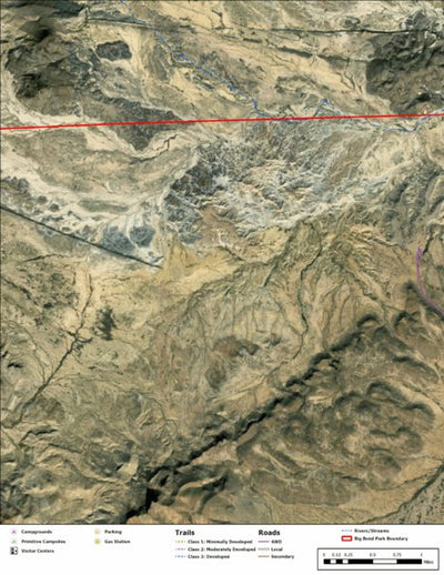 Big Bend National Park Recreation Map Sub Unit 116 Preview 1