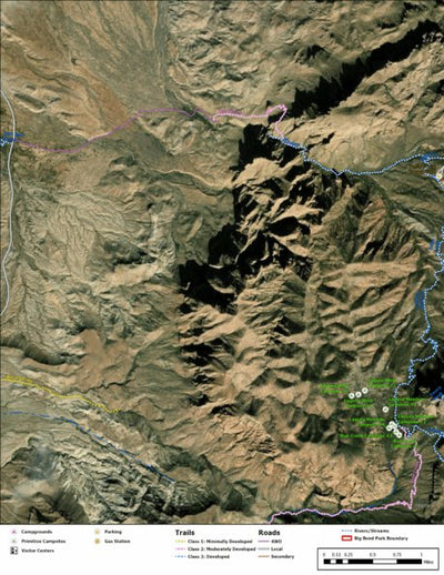 Big Bend National Park Recreation Map Sub Unit 82 Preview 1