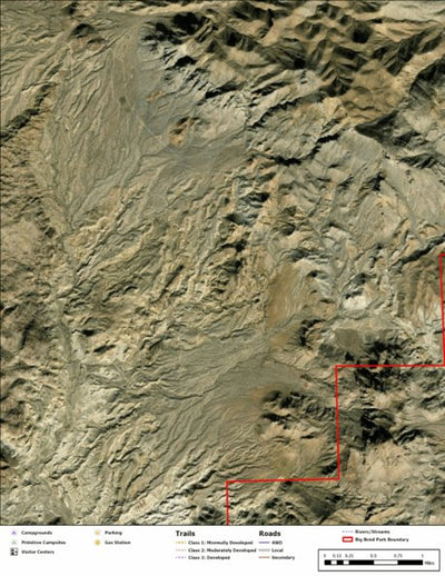 Big Bend National Park Recreation Map Sub Unit 119 Preview 1