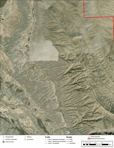 Big Bend National Park Recreation Map Sub Unit 138 Preview 1