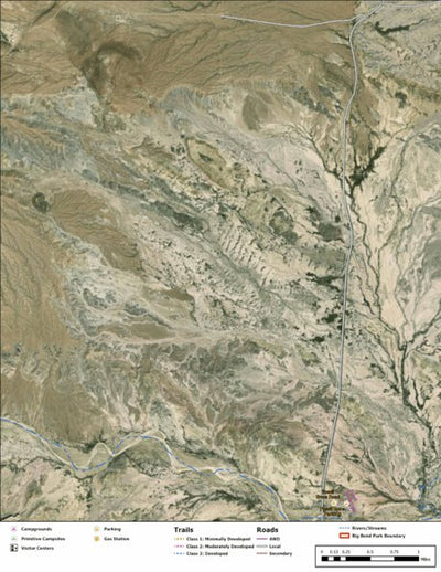Big Bend National Park Recreation Map Sub Unit 133 Preview 1