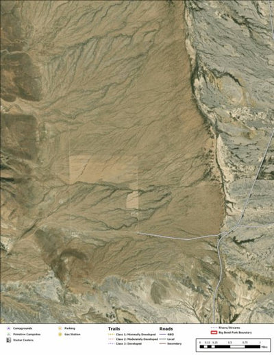 Big Bend National Park Recreation Map Sub Unit 144 Preview 1