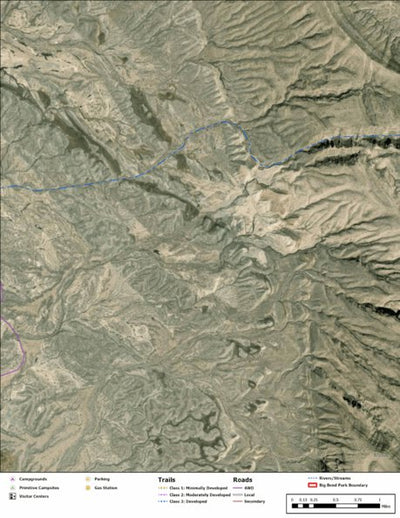 Big Bend National Park Recreation Map Sub Unit 143 Preview 1