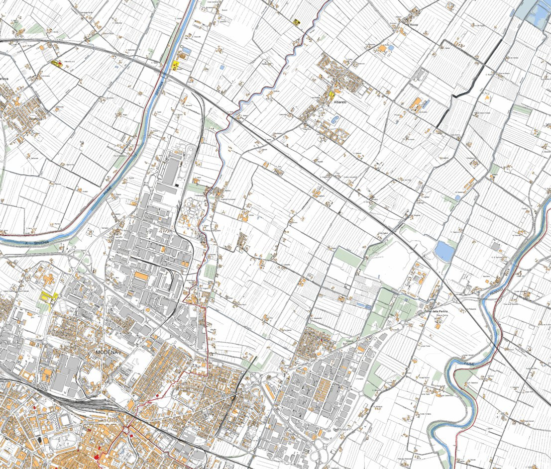 Modena Nordest 10K Map by Boreal Mapping | Avenza Maps