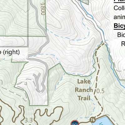Sanborn County Park Guide Map Preview 2