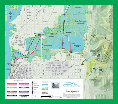 City of La Crosse Marsh Map Preview 1