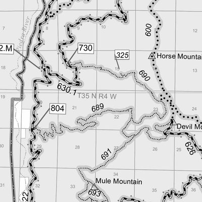 San Juan NF - Pagosa Ranger District - MVUM Preview 3