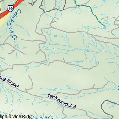 Hinton Townsite and Area Map 2024 Preview 3