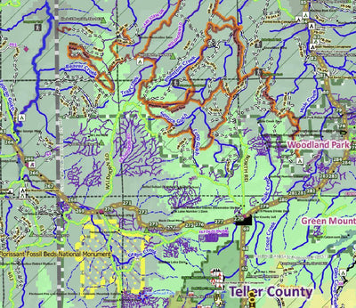 3 Map Offroad Exploration Package: OHV trails, public lands, & historical places Preview 1