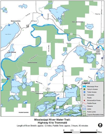 Mississippi River Water Trail - Highway 6 to Trommald Preview 1