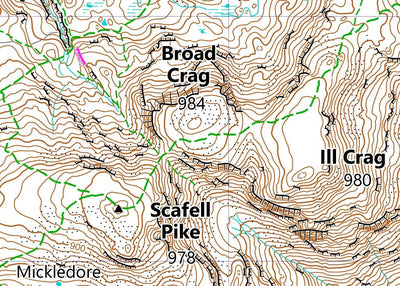 Central Fells from Borrowdale Preview 1