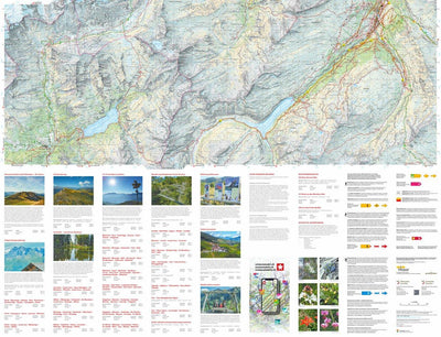 Obersaxen Mundaun Lumnezia–Greina, 1:25'000, Hiking Map Preview 2