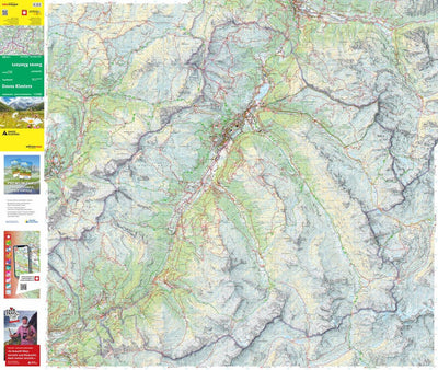 Davos Klosters, 1:25‘000, Hiking Map Preview 1