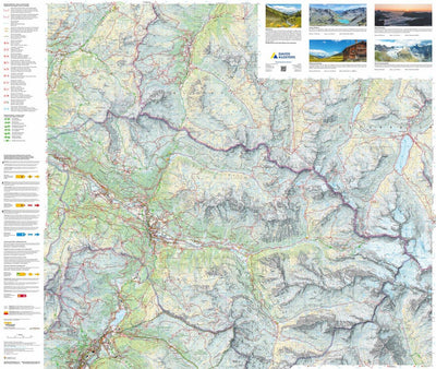 Davos Klosters, 1:25‘000, Hiking Map Preview 2